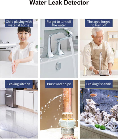 Symtech AquaGuard | Zigbee 3.0 Water Leak & Flood Sensor | Instant Alert System