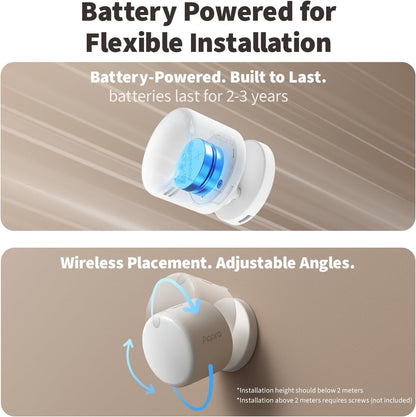 Aqara FP300 Presence Sensor | 5-in-1 AI mmWave & PIR | Wire-Free Zigbee 3.0 & Matter