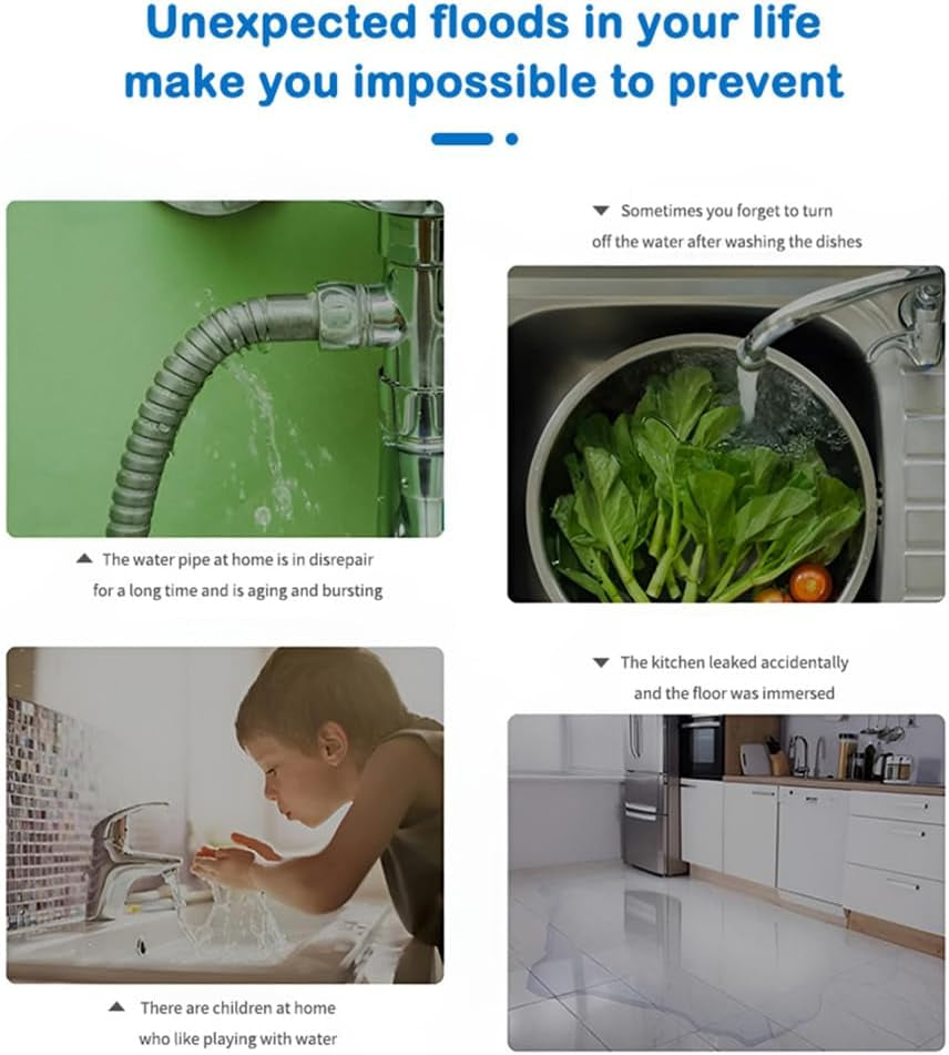 Symtech AquaGuard | Zigbee 3.0 Water Leak & Flood Sensor | Instant Alert System