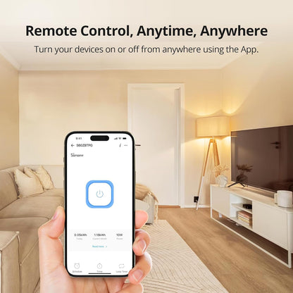 SONOFF S60 (Type G) Zigbee 3.0 Smart Plug | Precision Energy Monitoring & 13A Overload Protection