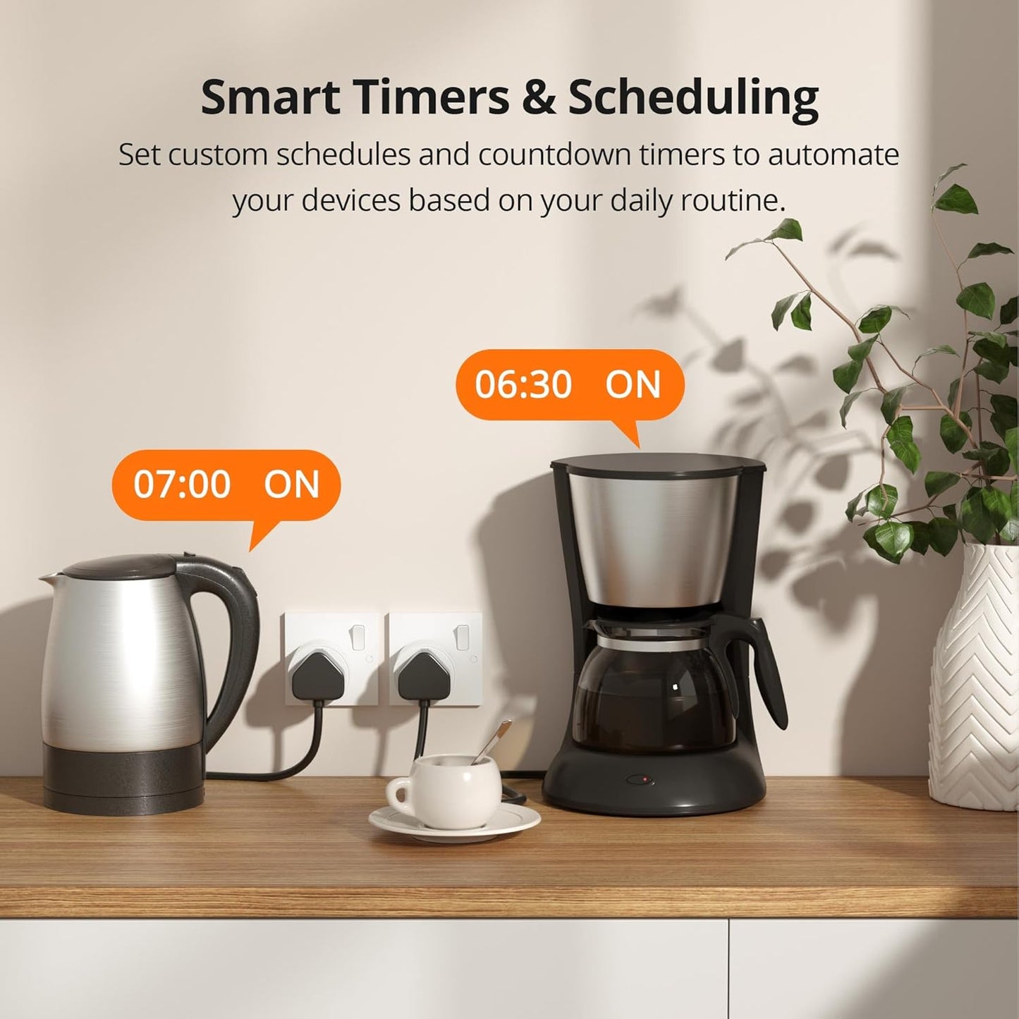 SONOFF S60 (Type G) Zigbee 3.0 Smart Plug | Precision Energy Monitoring & 13A Overload Protection