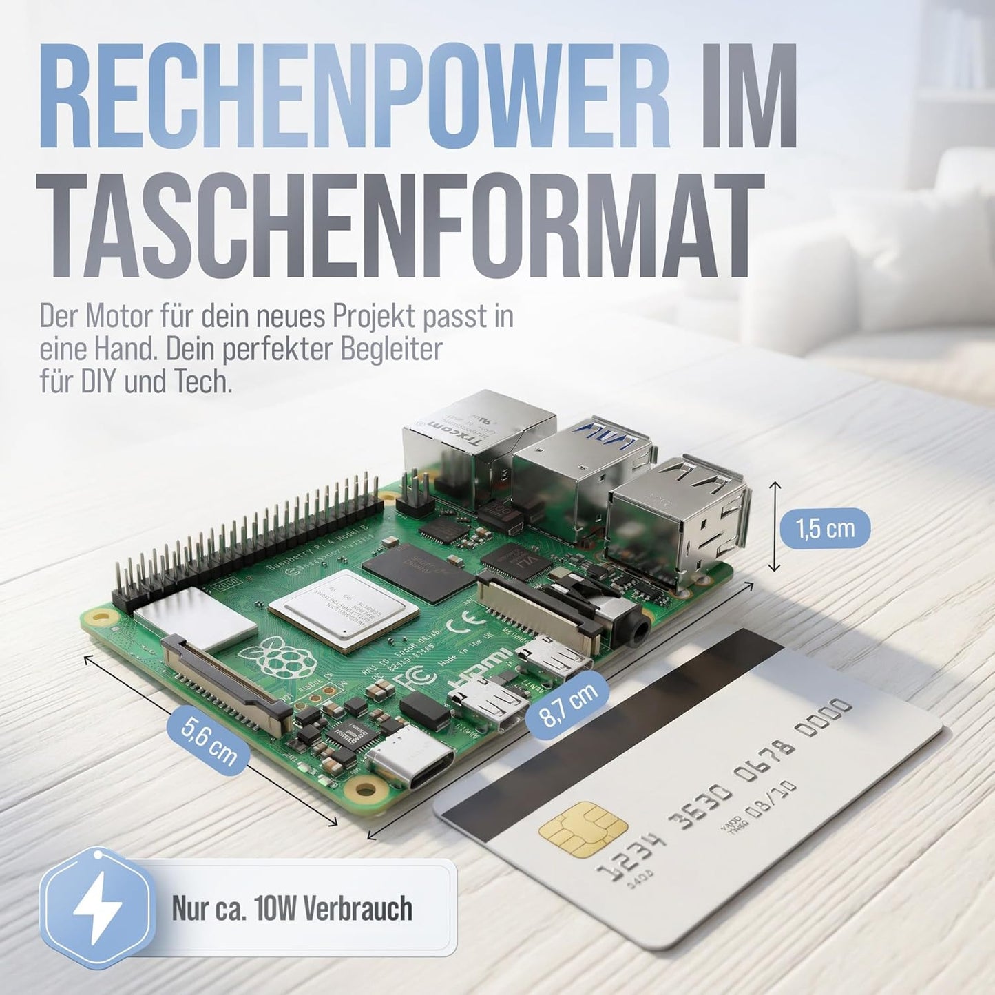 Symtech Pi 4 Pro Starter Kit | Raspberry Pi 4 (4GB RAM) | 64GB Black Edition Server Bundle