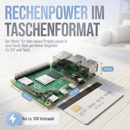 Symtech Pi 4 Pro Starter Kit | Raspberry Pi 4 (4GB RAM) | 64GB Black Edition Server Bundle