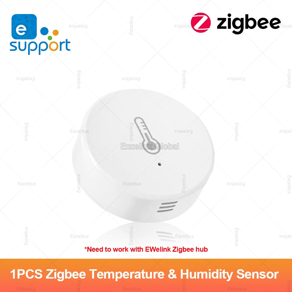 Symtech Pro Environmental Monitor | Zigbee 3.0 Temperature & Humidity Sensor