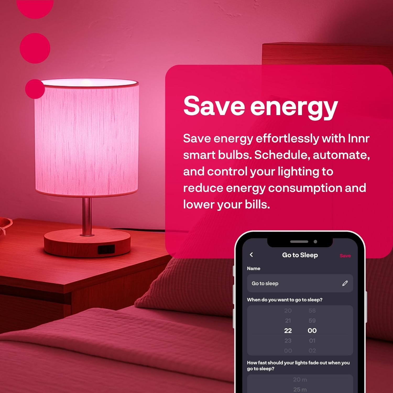 Symtech Aura B22 Smart LED Bulb | Zigbee 3.0 | RGB + Tunable White | 2-Pack Bayonet