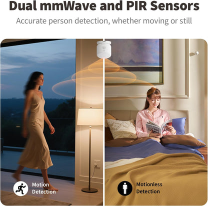 Aqara FP300 Presence Sensor | 5-in-1 AI mmWave & PIR | Wire-Free Zigbee 3.0 & Matter