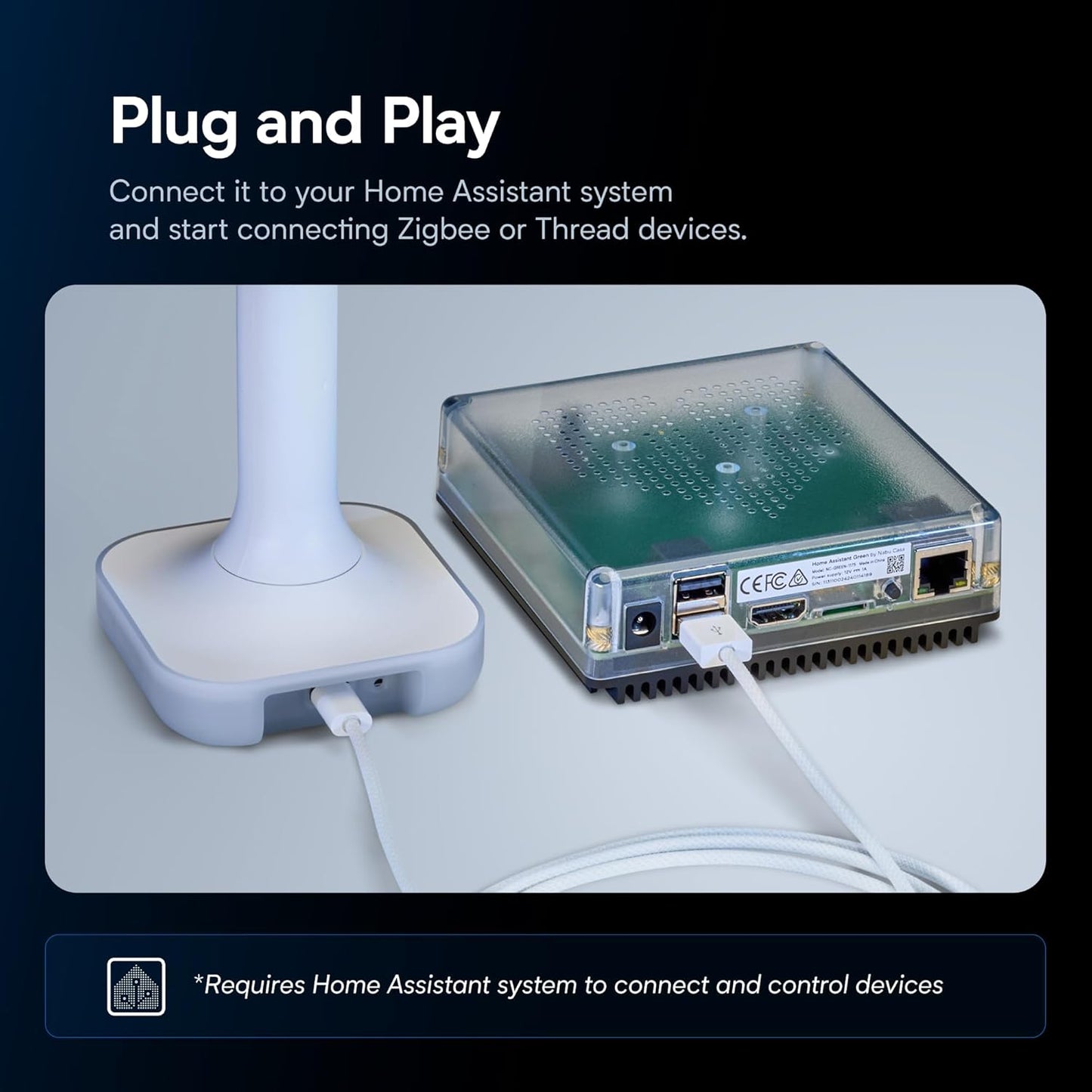 Home Assistant Connect ZBT-2 | Official Next-Gen Zigbee, Matter & Thread Coordinator