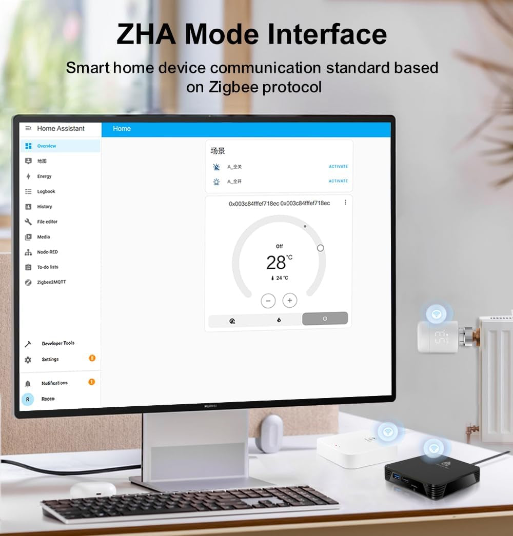 Symtech Core Automation Hub | Home Assistant OS Pre-Installed | 4GB RAM + 32GB eMMC | 2026 Edition
