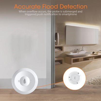 Symtech AquaGuard | Zigbee 3.0 Water Leak & Flood Sensor | Instant Alert System